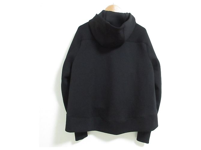 Autre Marque RITA JEANS TOKYO BONDING Half Zip Hoodie Schwarz - Ansicht 2