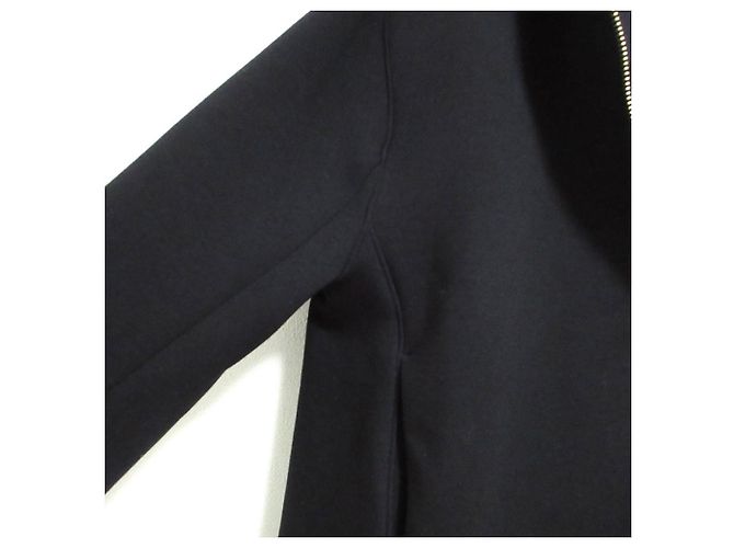 Autre Marque RITA JEANS TOKYO BONDING Half Zip Hoodie Schwarz - Ansicht 5