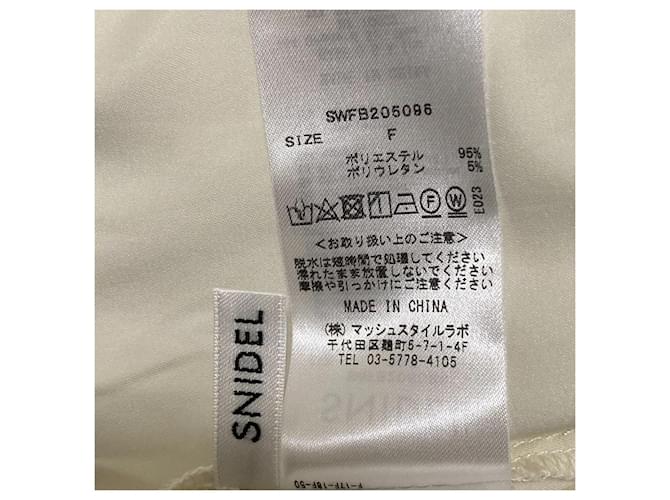 Autre Marque Pullover transparente con relieve Snidel Blanco - vista 8