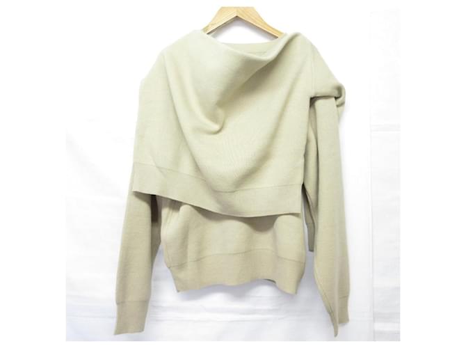 Autre Marque OZOC Docking Strickpullover Beige - Ansicht 2