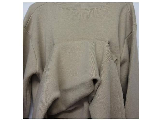 Autre Marque OZOC Docking Strickpullover Beige - Ansicht 4