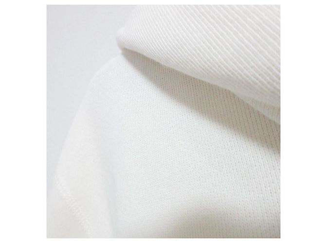 Autre Marque John Elliott Sweatshirt mit Reißverschluss am Saum Weiß Aus weiß - Ansicht 3