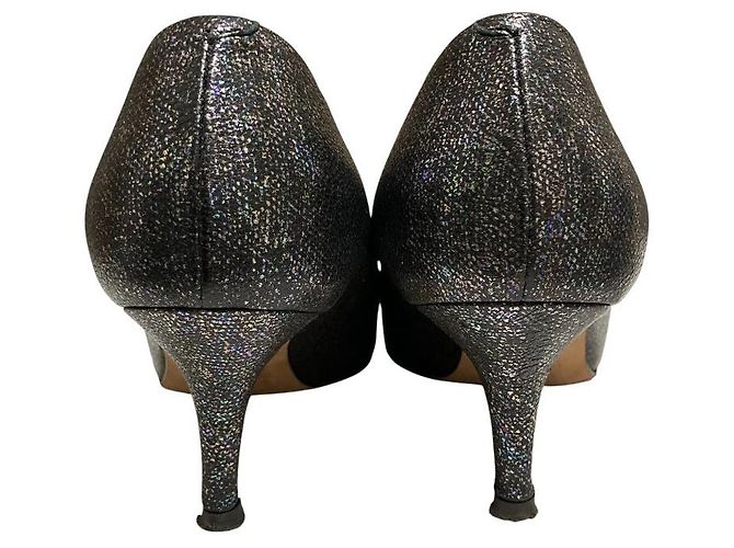 Autre Marque Décolleté glitter PELLICO ANDREA Rosa Blu Blu navy - vista 3