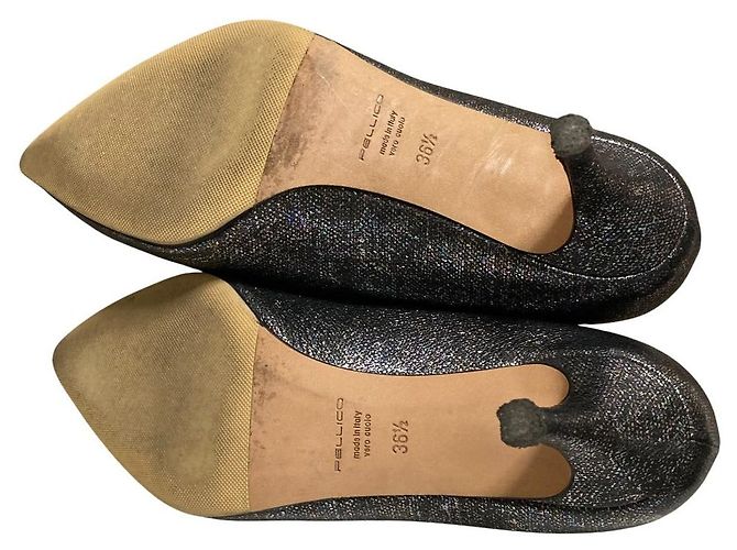 Autre Marque Décolleté glitter PELLICO ANDREA Rosa Blu Blu navy - vista 8
