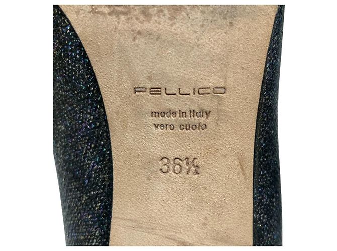 Autre Marque Décolleté glitter PELLICO ANDREA Rosa Blu Blu navy - vista 9