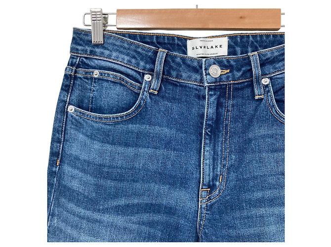 Autre Marque Pantalones vaqueros SLVRLAKE LOULOU Azul - vista 3