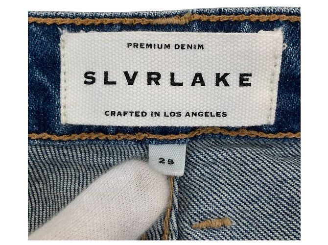 Autre Marque Pantalones vaqueros SLVRLAKE LOULOU Azul - vista 4