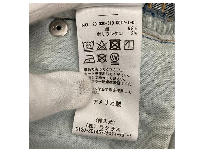 Autre Marque Pantalones vaqueros SLVRLAKE LOULOU Azul - vista 5