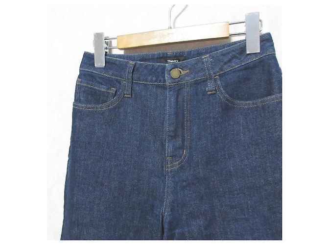 Theory CLASSIC ST DENIM BOYFRIEND ST JEAN Pantalones vaqueros Azul - vista 3