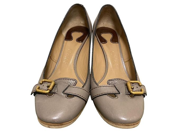 Chloé Chloe Lederpumps Braun - Ansicht 2