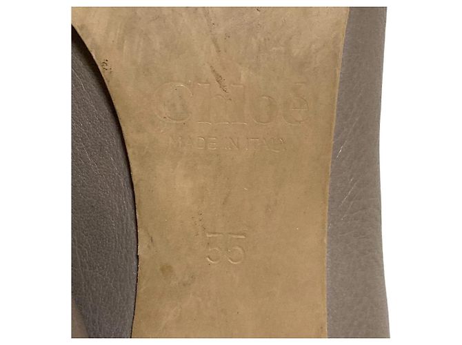 Chloé Chloe Lederpumps Braun - Ansicht 8