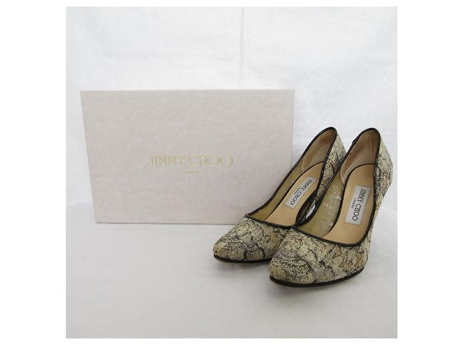 Jimmy Choo Spitzen-Pumps Aus weiß - Ansicht 11