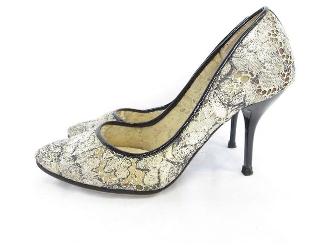 Jimmy Choo Spitzen-Pumps Aus weiß - Ansicht 2