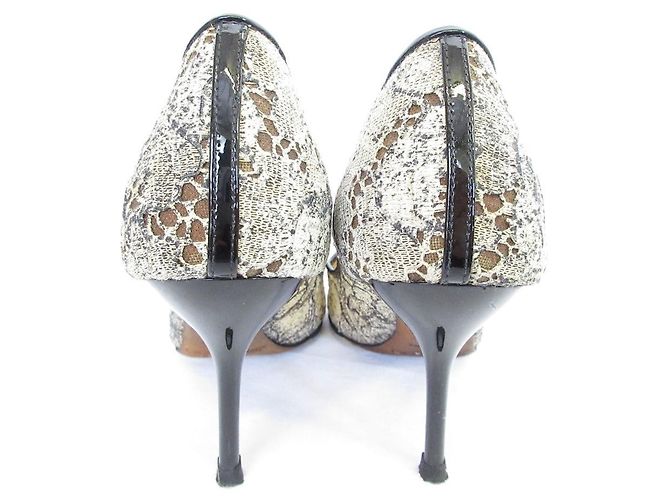 Jimmy Choo Spitzen-Pumps Aus weiß - Ansicht 3