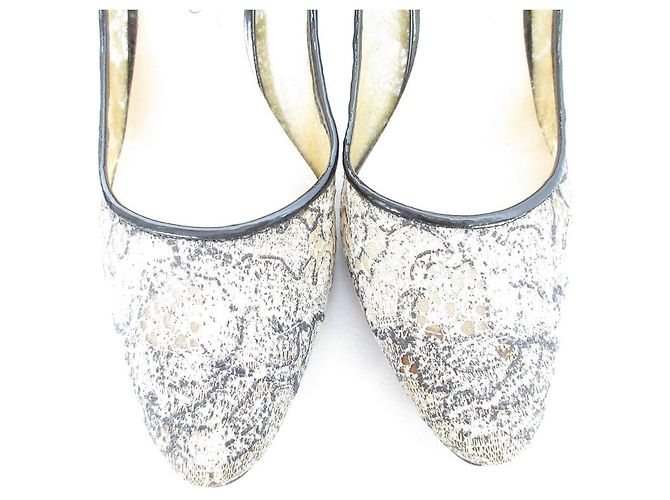 Jimmy Choo Spitzen-Pumps Aus weiß - Ansicht 4