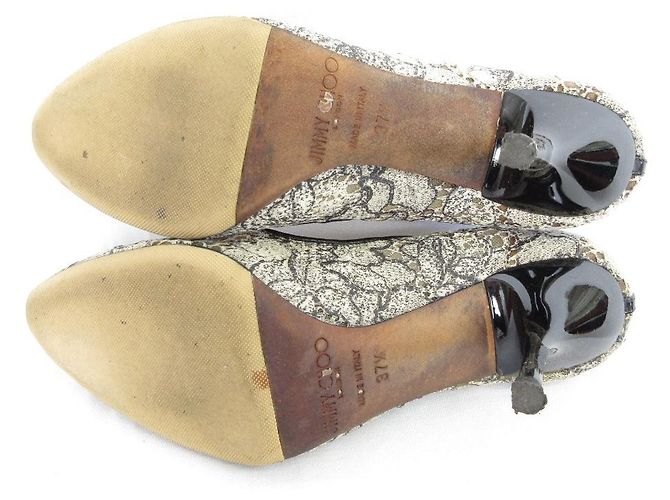 Jimmy Choo Spitzen-Pumps Aus weiß - Ansicht 5