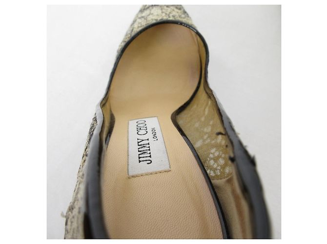 Jimmy Choo Spitzen-Pumps Aus weiß - Ansicht 6