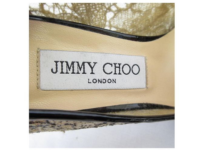Jimmy Choo Spitzen-Pumps Aus weiß - Ansicht 8