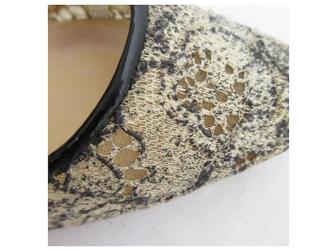 Jimmy Choo Spitzen-Pumps Aus weiß - Ansicht 9