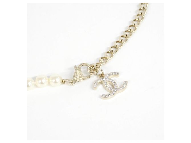 Timeless Collar Chanel ABA285 Blanco - vista 4