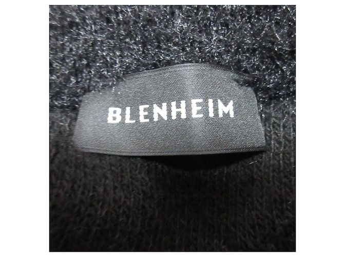 Autre Marque Gilet en maille bouclée BLENHEIM Noir - vue 6