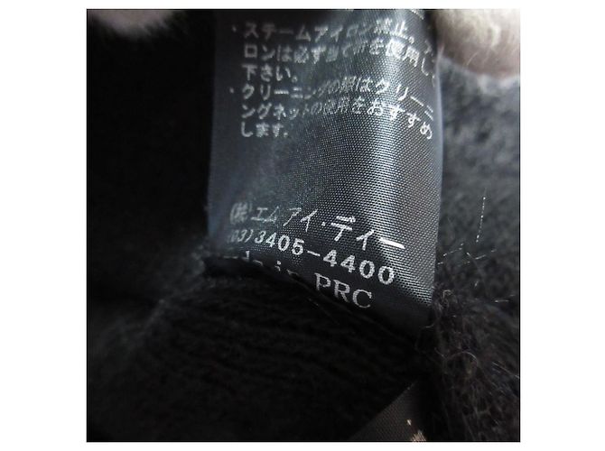 Autre Marque Gilet en maille bouclée BLENHEIM Noir - vue 9