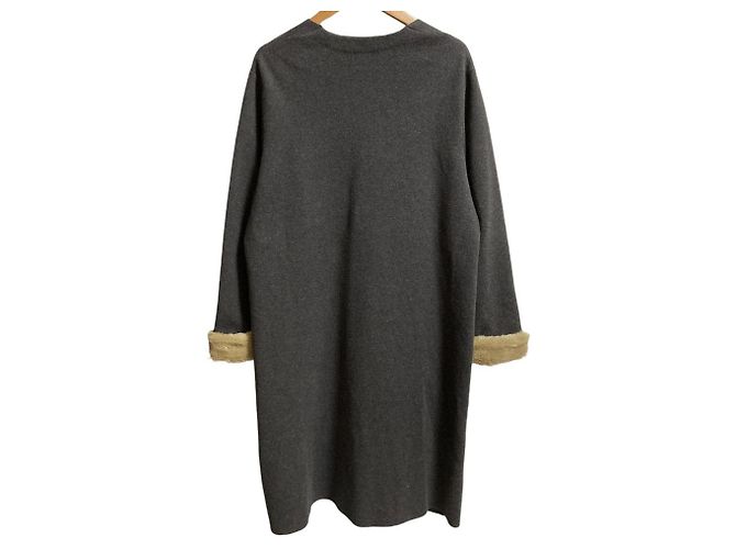 Autre Marque Langer Strickcardigan aus Kaschmir-Mischung TOCCA Braun - Ansicht 2