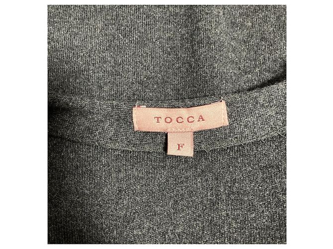 Autre Marque Langer Strickcardigan aus Kaschmir-Mischung TOCCA Braun - Ansicht 7