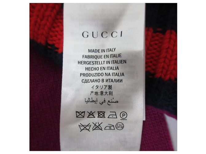 Gucci Strawberry Bijou Web Line Strickware Lila - Ansicht 10