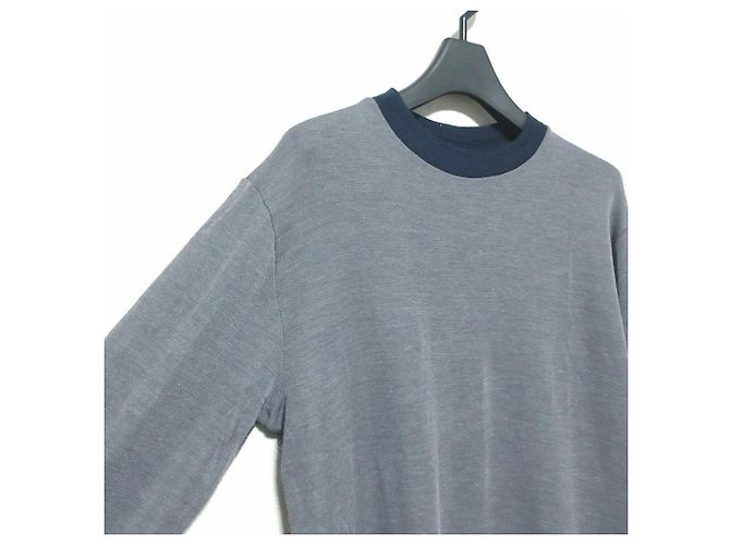 Autre Marque Woll-Seide-Strickware Gicipi Braun - Ansicht 3
