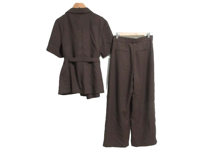 Autre Marque Conjunto Viera estilo lino ANAYI Castaño - vista 2