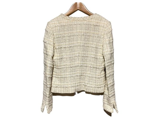 Autre Marque Chaqueta de Tweed UMA ESTNATION Crudo - vista 2