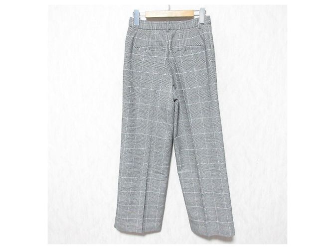Autre Marque Glen Check Hose la.f... Braun - Ansicht 2