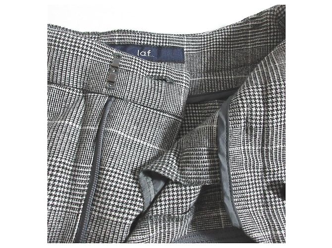 Autre Marque Glen Check Hose la.f... Braun - Ansicht 4