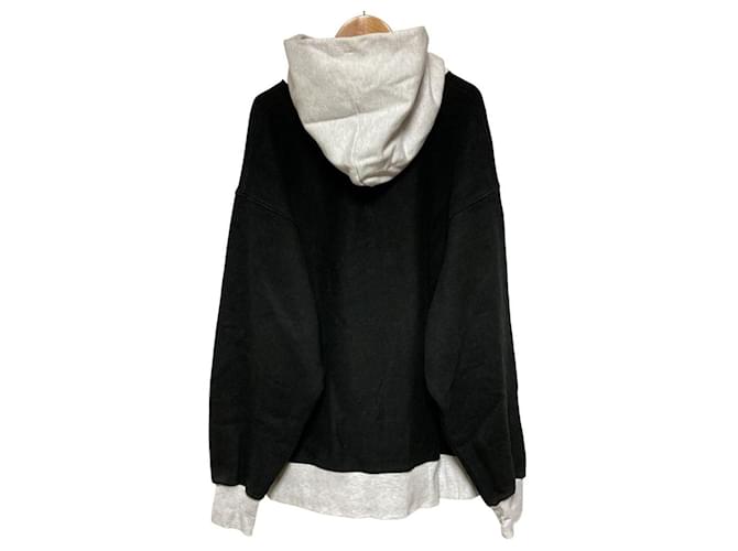 Autre Marque Sweatshirt Guess Jeans Schwarz Weiß - Ansicht 2