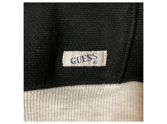 Autre Marque Sweatshirt Guess Jeans Schwarz Weiß - Ansicht 5