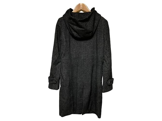 Autre Marque Abrigo largo con capucha iCB Negro - vista 4