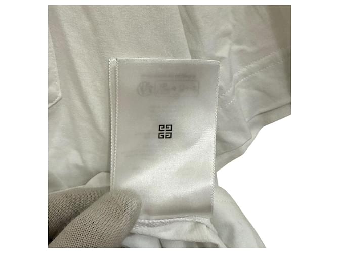 Camiseta de algodón con bordado de bolsillo Givenchy Blanco - vista 8