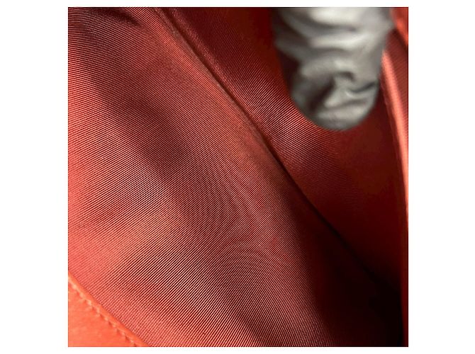Borsa a tracolla CHANEL Boy Chanel in agnello Rosso - vista 11