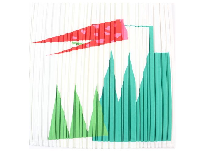 Borsa a mano plissettata IKKO TANAKA ISSEY MIYAKE Multicolore - vista 9