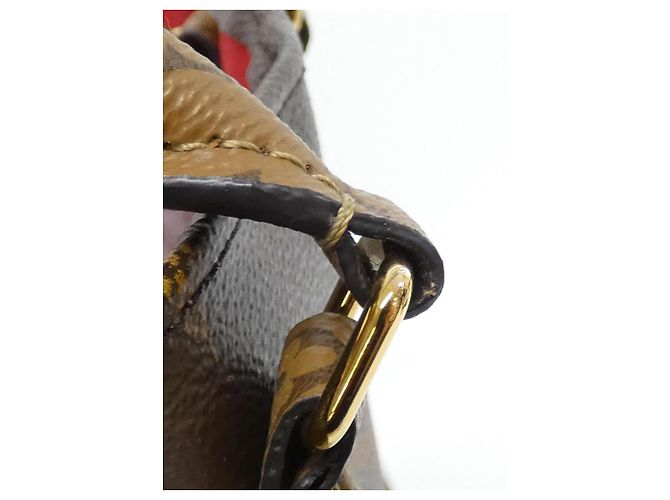 Borsa Tote Louis Vuitton OnTheGo Monogram Giant Marrone - vista 5