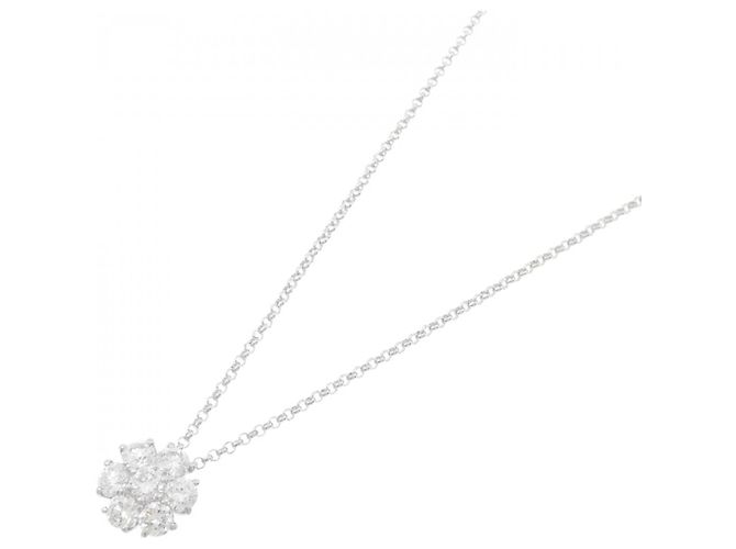 Autre Marque Collana di Diamanti PT900/PT850 Argento - vista 2