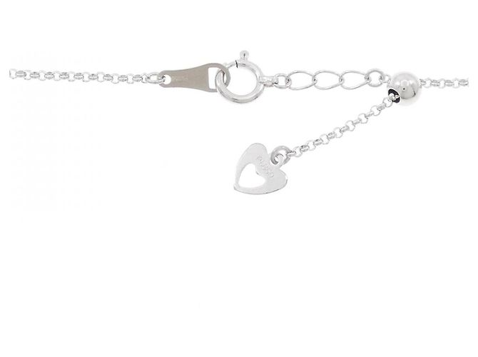 Autre Marque Collana di Diamanti PT900/PT850 Argento - vista 5