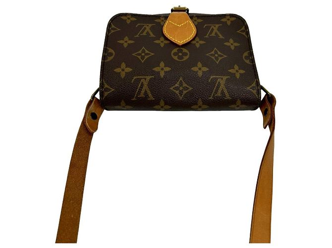 Cartouchiere Borsa a tracolla piccola Louis Vuitton Monogram Marrone - vista 5