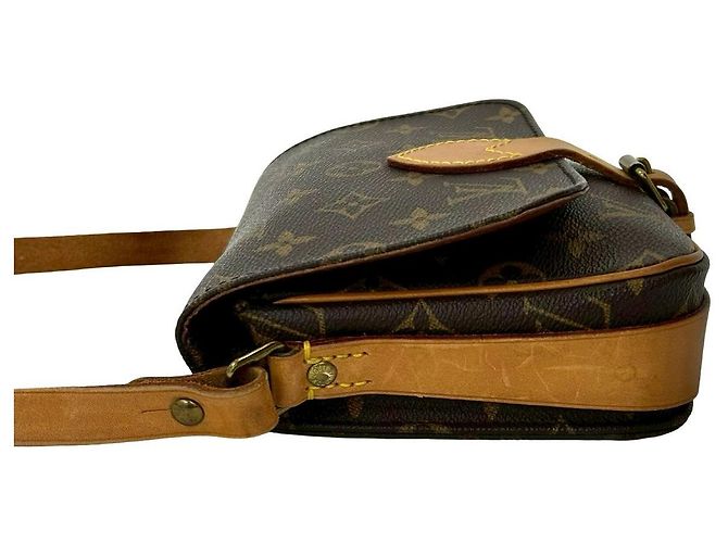 Cartouchiere Borsa a tracolla piccola Louis Vuitton Monogram Marrone - vista 6