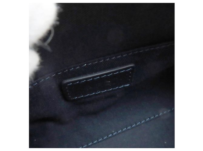 Apc A.P.C. sac demi-lune borsa a tracolla in pelle Blu - vista 11