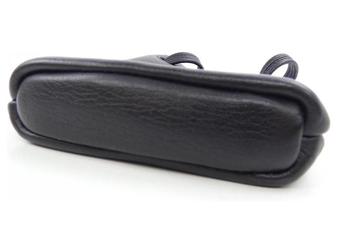 Autre Marque Bolso de hombro de cuero HIROFU Negro - vista 4