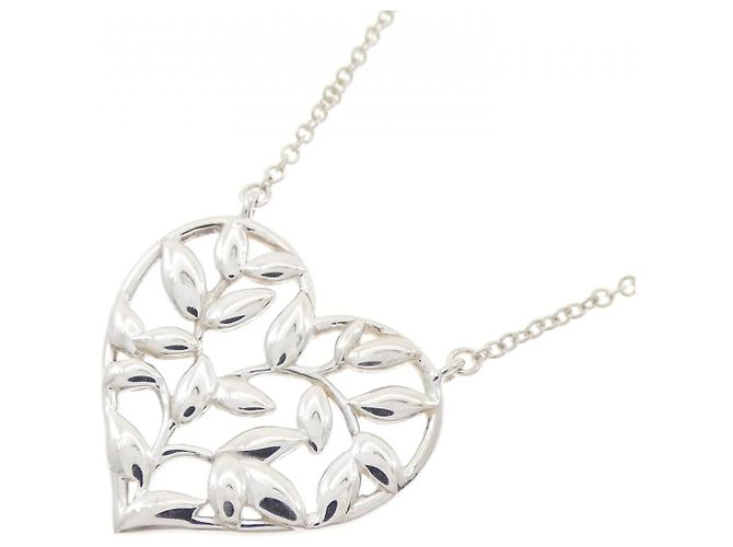 Tiffany & Co Collana Tiffany Olive Leaf in argento 925 - vista 3