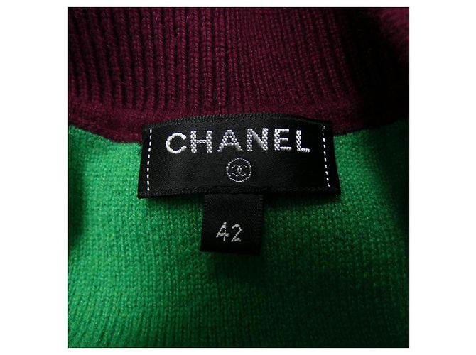 Chanel Kaschmir-Strickware Rot - Ansicht 5