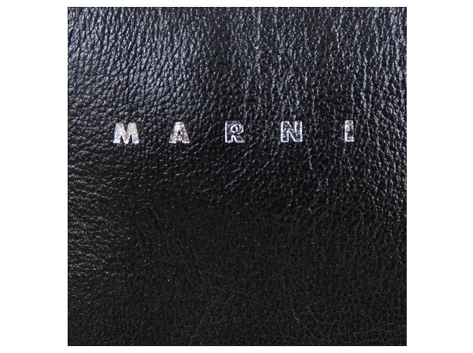 Marni MUSEO Tasche Schwarz Grün - Ansicht 5